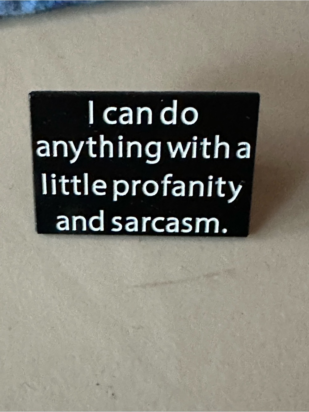 Profanity Pin